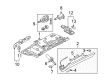 Diagram for Audi S6 Glove Box - 4F1-857-104-B-EC3
