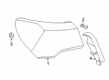 Diagram for Audi Q3 Tail Light - 83A-945-092-A