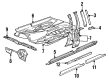 Diagram for Audi 200 Pillar Panels - 443-853-290-F-01C