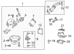 Diagram for Audi Air Filter Box - 4H0-133-824-M