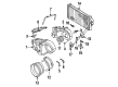 Diagram for Audi A6 Heater Control Valve - 4A0-819-809