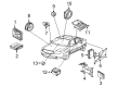 Diagram for Audi RS4 Car Speakers - 8E0-035-399-A