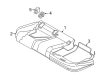 Diagram for Audi Q3 Seat Covers - 8U0-885-405-B-GZX