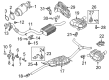 Diagram for Audi A4 Exhaust Resonator - 8W5-253-610-B