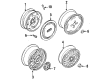 Diagram for Audi 100 Quattro Wheel Cover - 431-601-171