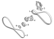 Diagram for Audi RS6 Avant Drive Belt - 0P2-260-849-B