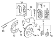 Diagram for Audi SQ7 Brake Caliper Repair Kit - 4N0-615-108-AE