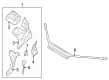 Diagram for Audi Q4 e-tron Frame Rail - 11A-805-540-A