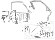 Diagram for Audi A8 Quattro Window Run - 4D4-839-440-D