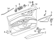 Diagram for Audi Q4 e-tron Seat Switch - 89A-959-769-NV6