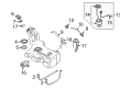 Diagram for Audi Fuel Tank Strap - 4B0-201-653-L