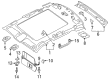 Diagram for Audi Sun Visor - 4M0-857-551-AJ-K23