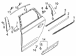 Diagram for Audi Q5 Door Seal - 80A-839-479
