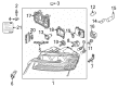 Diagram for Audi Headlight Bulb - 4E0-941-669-A