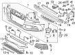 Diagram for Audi RS5 Grille - 8T0-807-682-F-T94