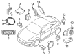 Diagram for Audi RS4 Car Speakers - 8H0-035-411-B