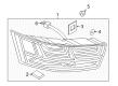 Diagram for Audi Q7 Back Up Light - 4M0-945-093-L