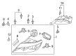 Diagram for Audi Q7 Headlight - 4L0-941-004-F