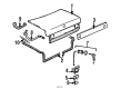 Diagram for Audi Coupe Emblem - 433-853-739