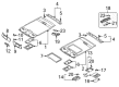 Diagram for Audi Allroad Quattro Dome Light - 4B0-947-159-C-EC3