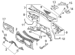 Diagram for Audi Q7 Dash Panel - 4L0-803-147