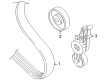 Diagram for Audi Timing Belt Idler Pulley - 06B-903-341-B