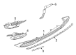 Diagram for Audi A5 Quattro Bumper Cover - 8W6-807-521-AH-RU6