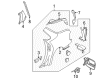 Diagram for Audi A8 Quattro Fuel Door - 4D0-809-905-B