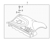 Diagram for Audi TT Quattro Engine Cover - 06A-103-724-K