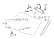 Diagram for Audi A5 Car Mirror - 8T0-857-511-1FU