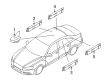 Diagram for Audi A7 Quattro Antenna - 4G0-035-503-AF-GRU