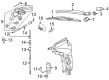 Diagram for Audi Wiper Motor - 4F9-955-711-B