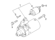 Diagram for Audi A4 Starter - 06L-911-024