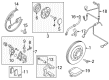 Diagram for Audi Parking Brake Actuator - 8K0-907-801-H