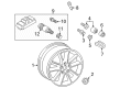 Diagram for Audi e-tron S Wheel Cover - 81A-601-170