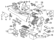 Diagram for Audi Cup Holder - 8U0-862-533-A-6PS
