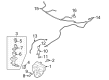 Diagram for Audi Windshield Washer Pump - 4E0-955-691