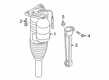 Diagram for Audi S8 Strut Housing - 4N0-616-001-AC