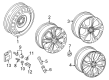 Diagram for Audi Q3 Alloy Wheels - 83A-601-025-E