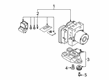 Diagram for Audi S7 Sportback ABS Pump And Motor Assembly - 4K0-614-517-AE-BEF
