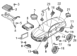 Diagram for Audi Car Speakers - 8W9-035-382-C