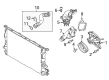 Diagram for Audi Water Pump Pulley - 06E-121-031-E