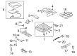 Diagram for Audi S5 Seat Cushion - 8T0-881-361-C
