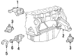 Diagram for Audi 80 Quattro Engine Mount - 811-199-339-B
