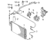 Diagram for Audi A/C Compressor Clutch - 1J0-820-811-A