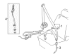 Diagram for Audi A8 Quattro Seat Belt - 4E1-857-705-A-QAE