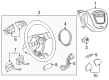 Diagram for Audi S4 Steering Wheel - 8K0-419-091-DR-INU