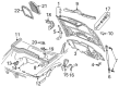 Diagram for Audi A8 Hood Hinge - 4D0-823-302-C
