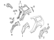 Diagram for Audi A4 Wheelhouse - 8E0-810-172-E