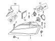 Diagram for Audi R8 Headlight Bulb - 420-941-669